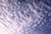 перисто-кучевые облака, «барашки» (cirrocumulus)